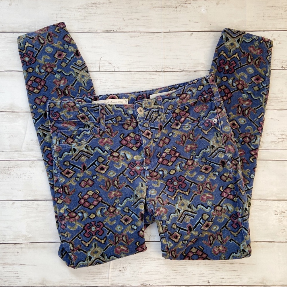 Anthropologie Pilcro & the Letterpress Skinny Jean
